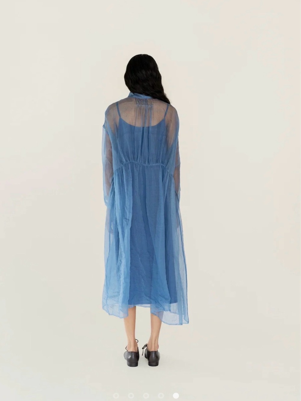 Runaway Bicycle Aouli Dress - 100% Silk - Picture 3 of 7